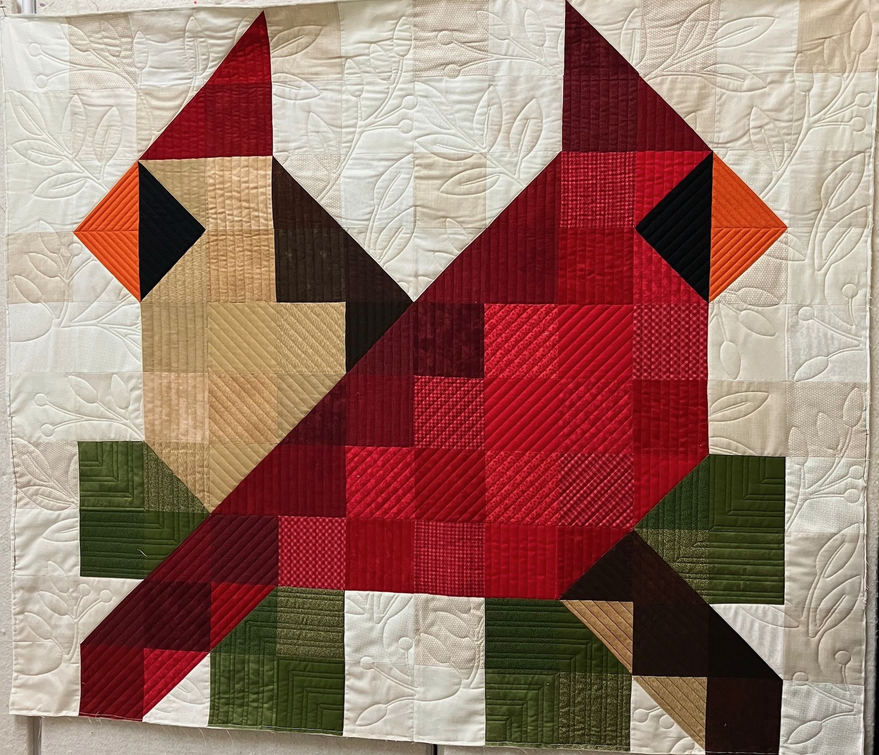 Cardinal quilt